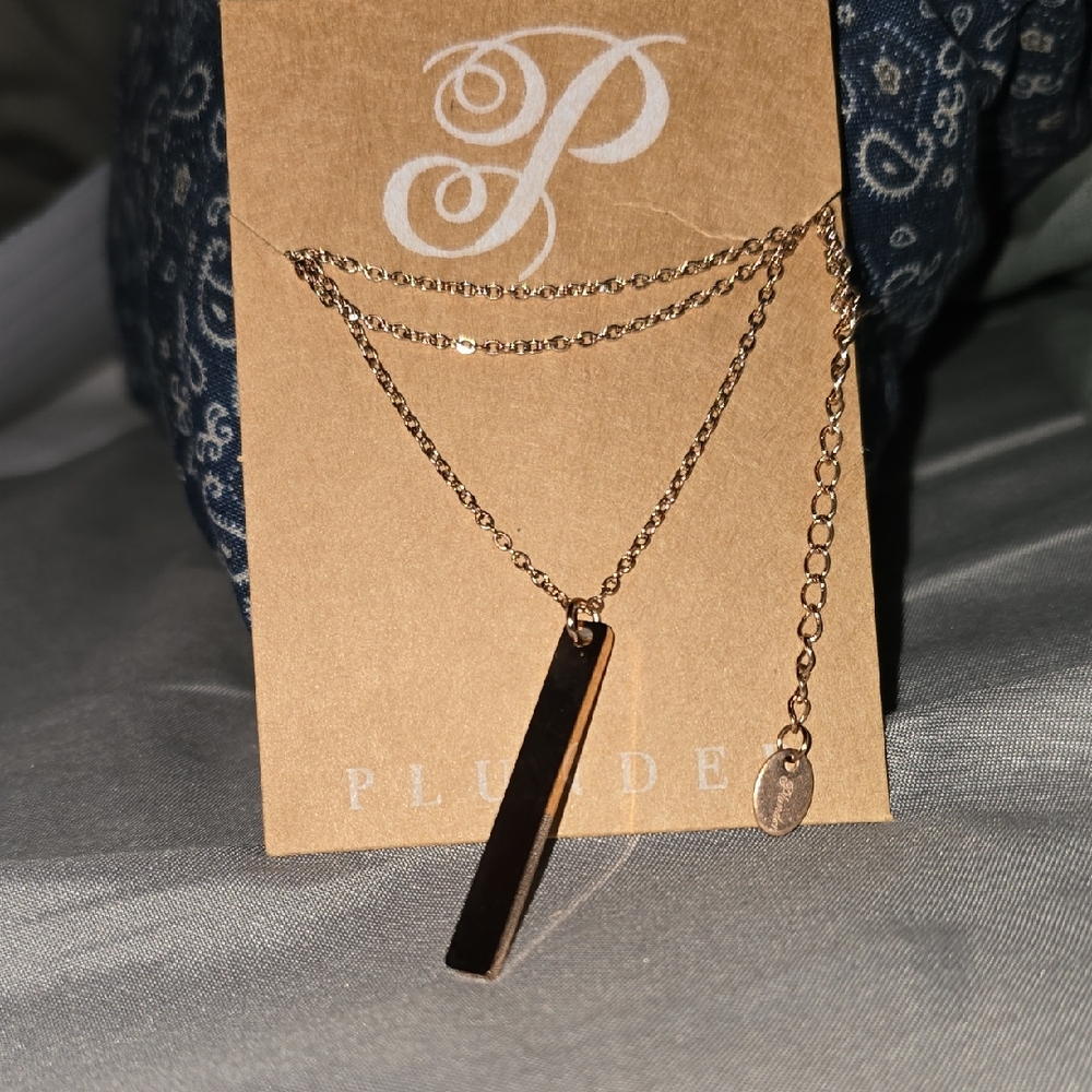 Plunder Gold Layered Necklace